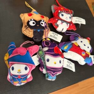 Set of Mc Donald x Hello Kitty and friends x Yu Gi Oh